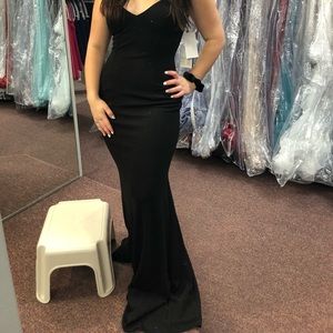 Black Sparkly Prom Dress